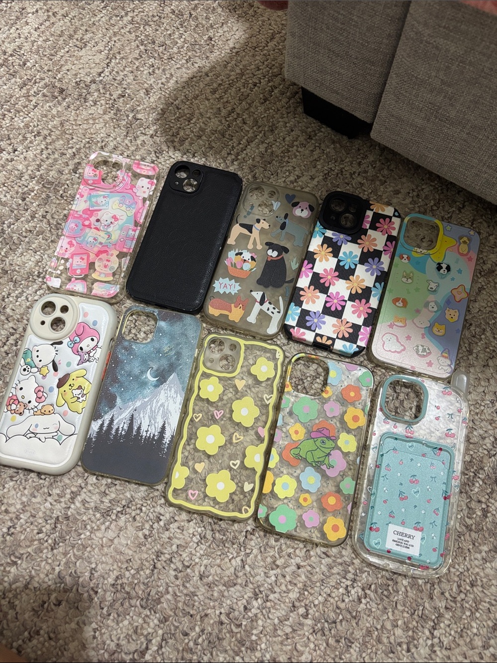 Lot of 10 iPhone 15 cases